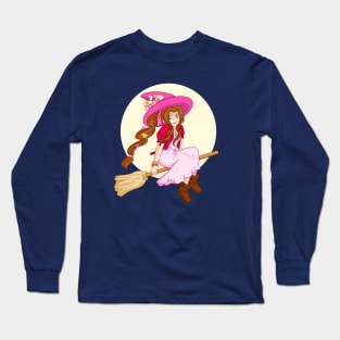 Witch Girlfriend Aerith Long Sleeve T-Shirt